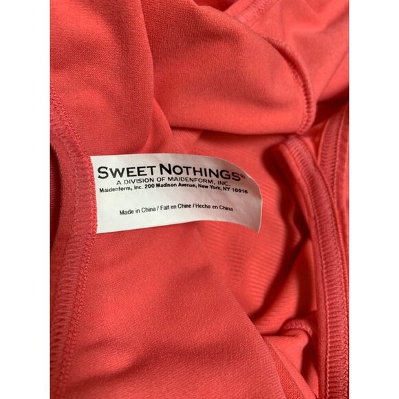 Sweet Nothings Womens Coral Camisole Tank Top M - Picture 4 of 5
